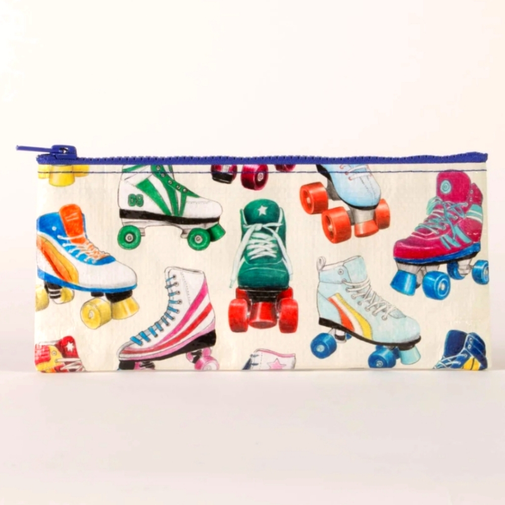 Blue Q Roller Skates Pencil Case